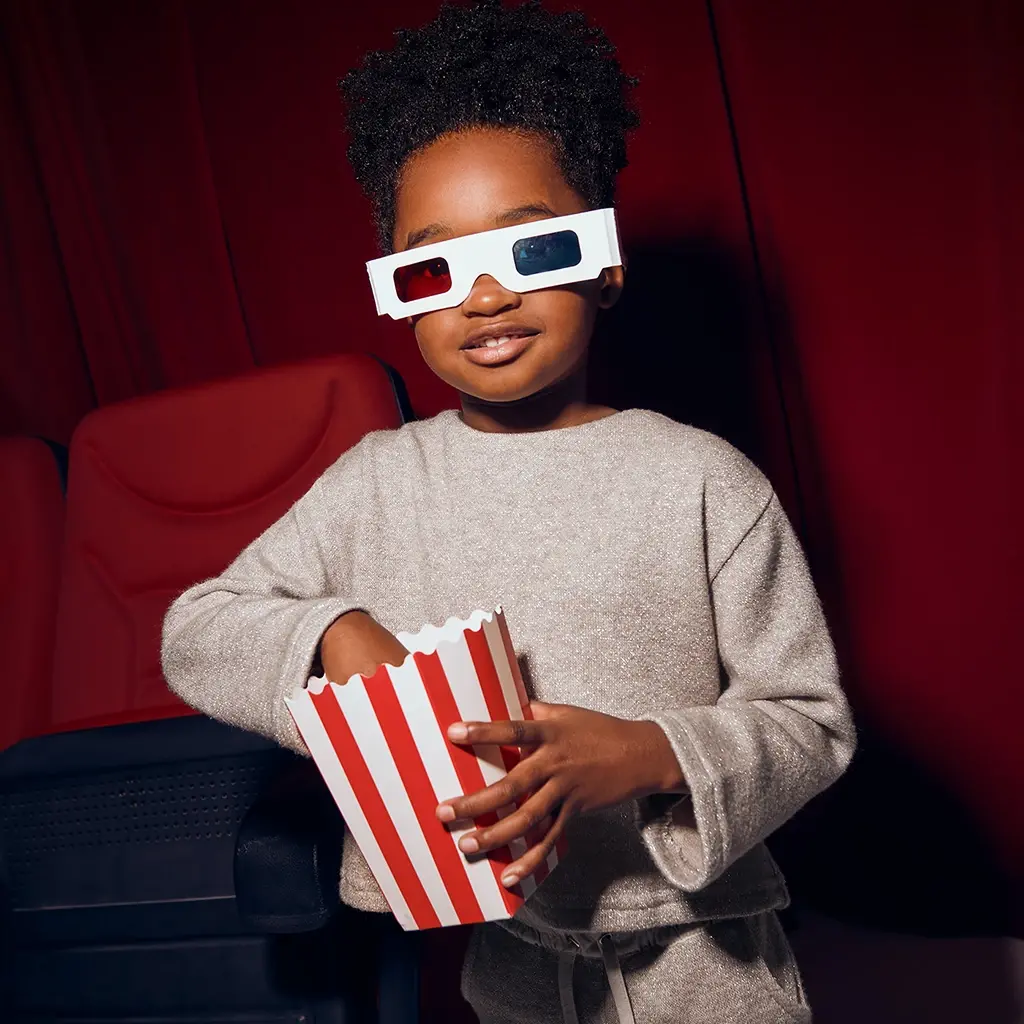 Tweedelige set glitter (toffee)