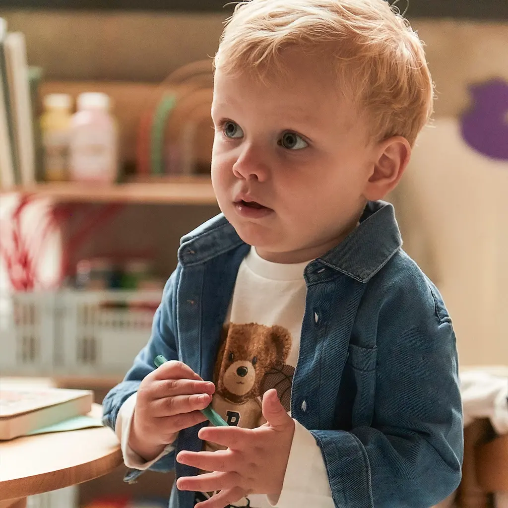 Denim overhemd (medium)