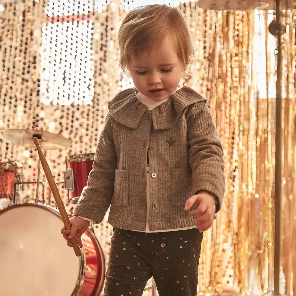 Broekje/legging flared - (h. lead)