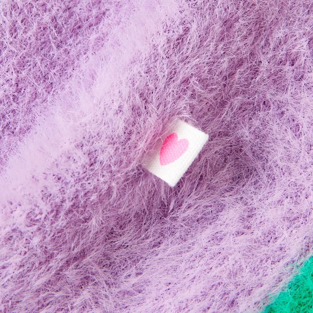 Zachte trui Fauve (multi)