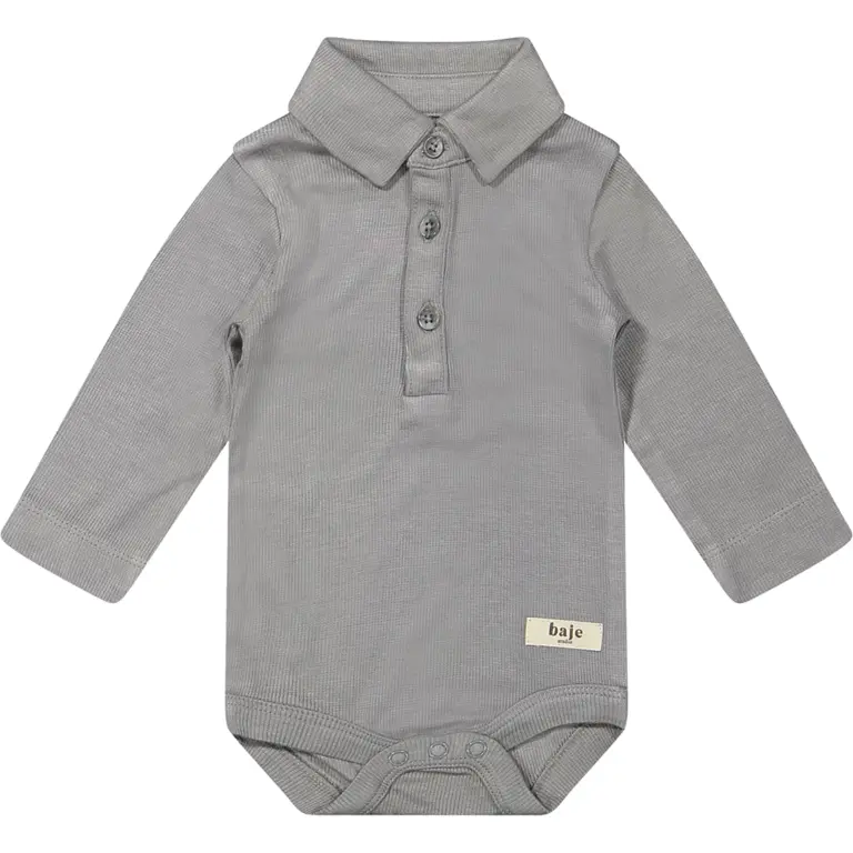 Rompertje polo Davos (grey steel)