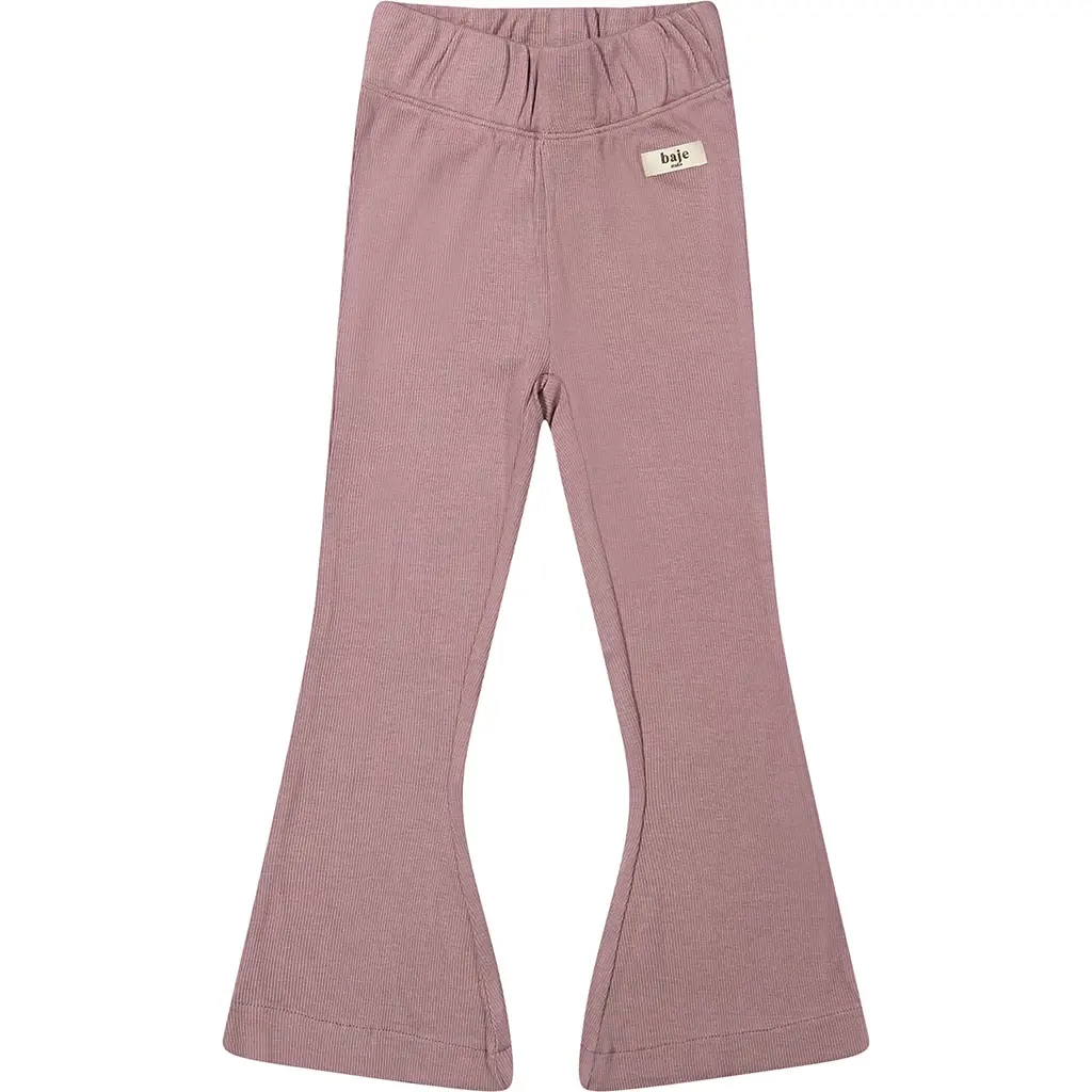 Broek flared Seiry (purple plum)