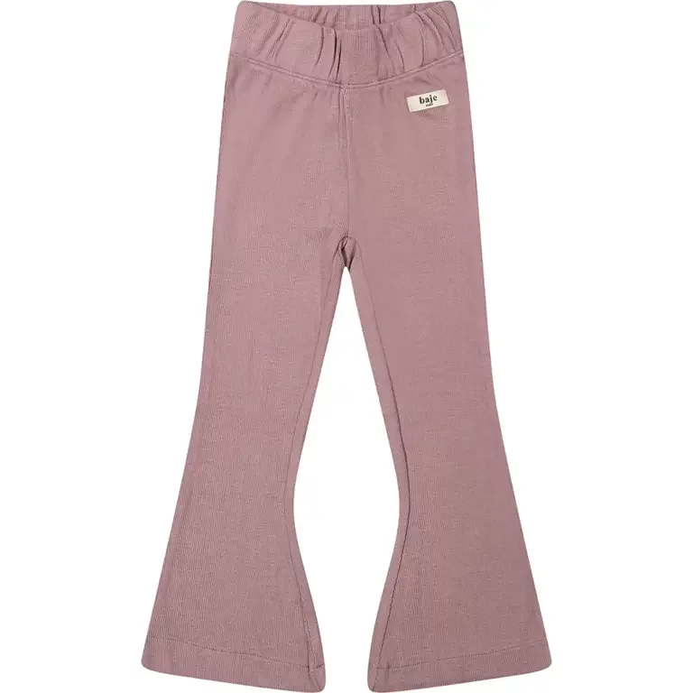 Broek flared Seiry (purple plum)