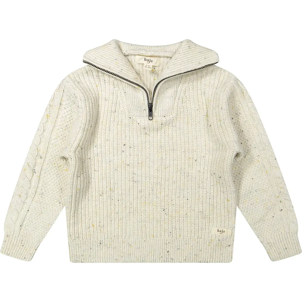 Gebreide trui Lenn (sand desert multicolor)