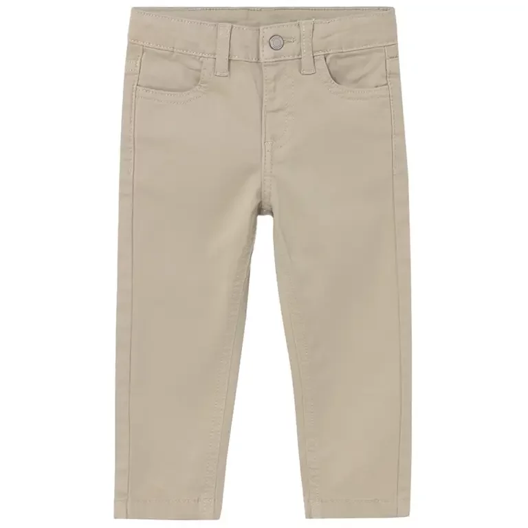 Broekje slim fit (chai)