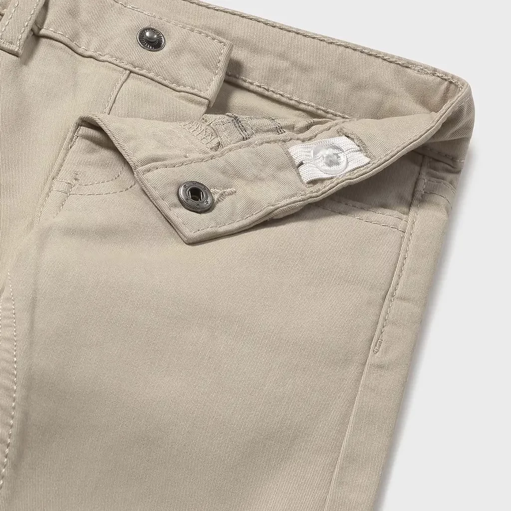 Broekje slim fit (chai)