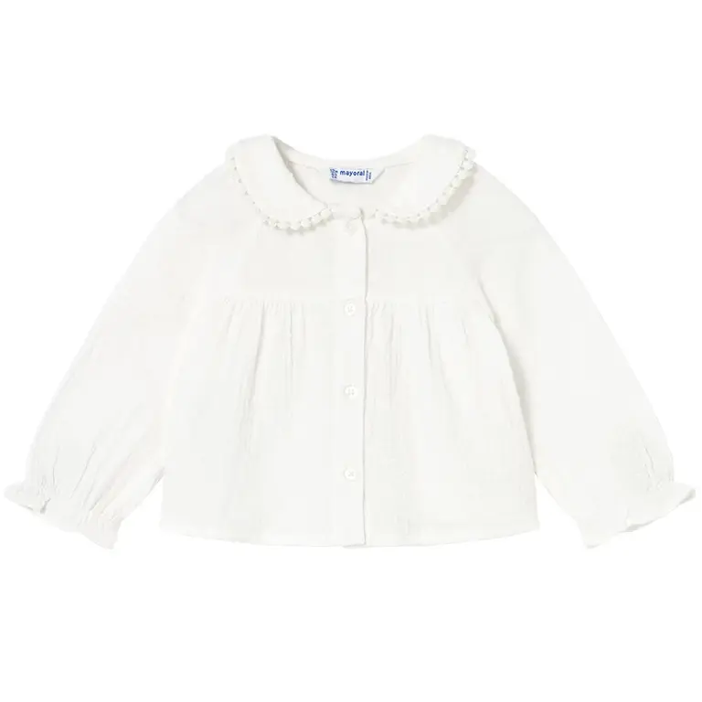 Blouse chiffon (cream)