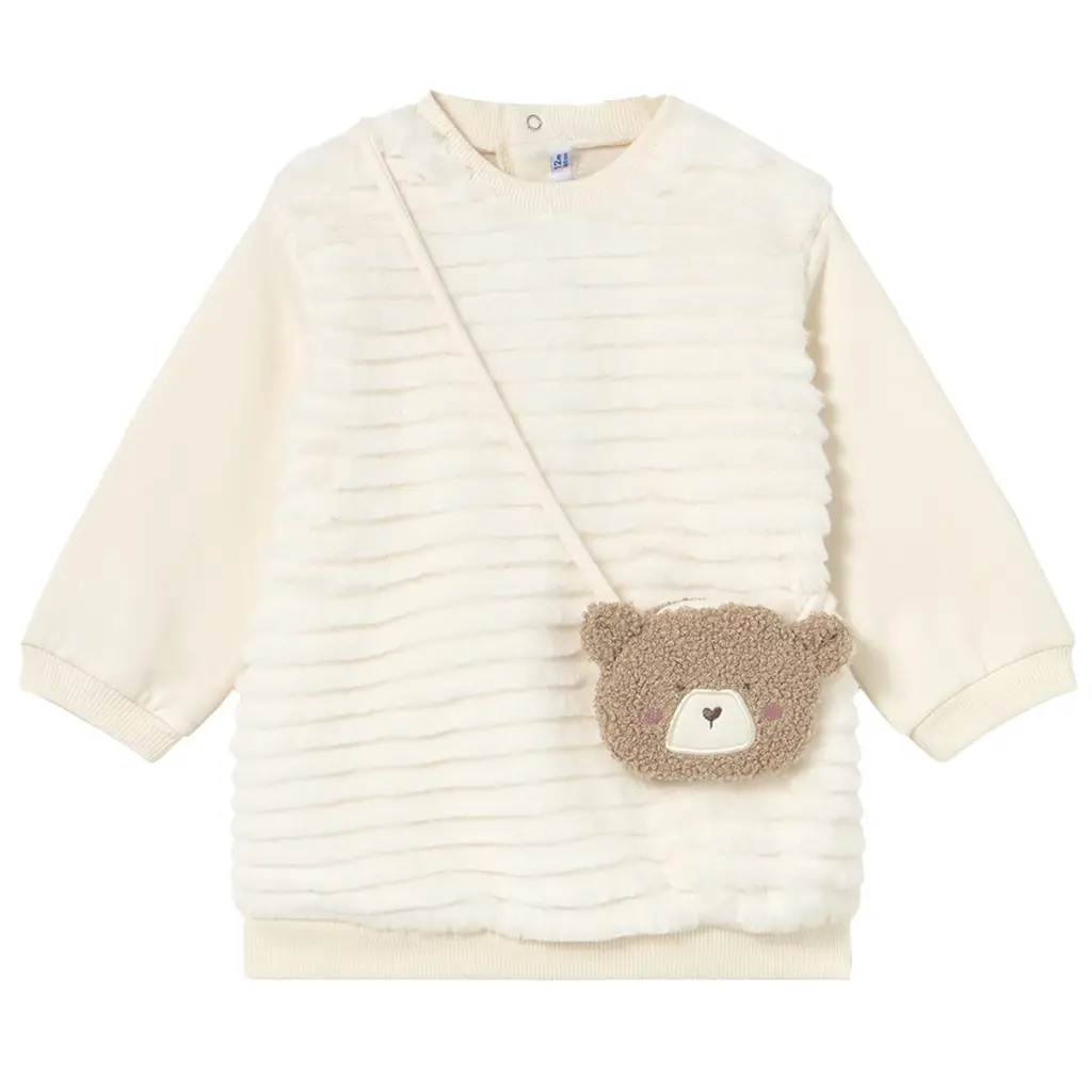 Jurkje met tasje (macchiato)