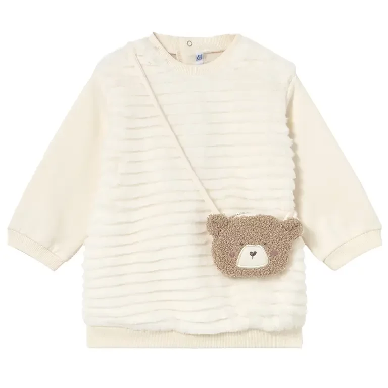 Jurkje met tasje (macchiato)