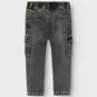Name It Jeans cargo SLIM FIT (dark grey denim)