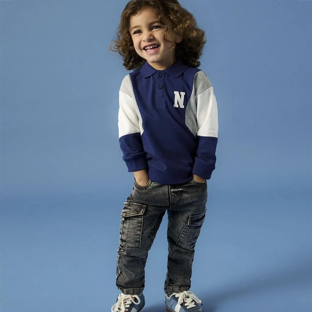 Jeans cargo SLIM FIT (dark grey denim)