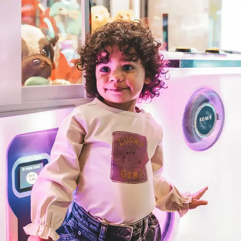 Longsleeve lucky girl (birch)