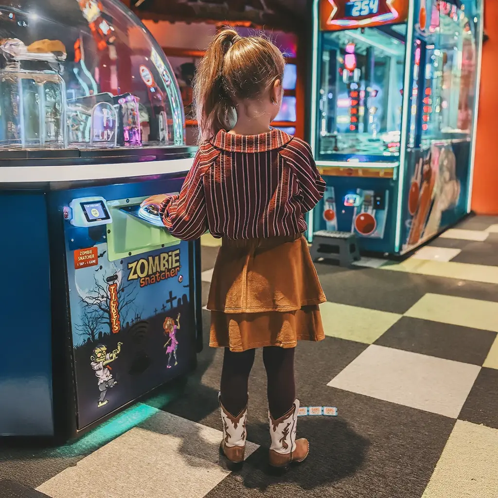 Rokje velvet (bone brown)