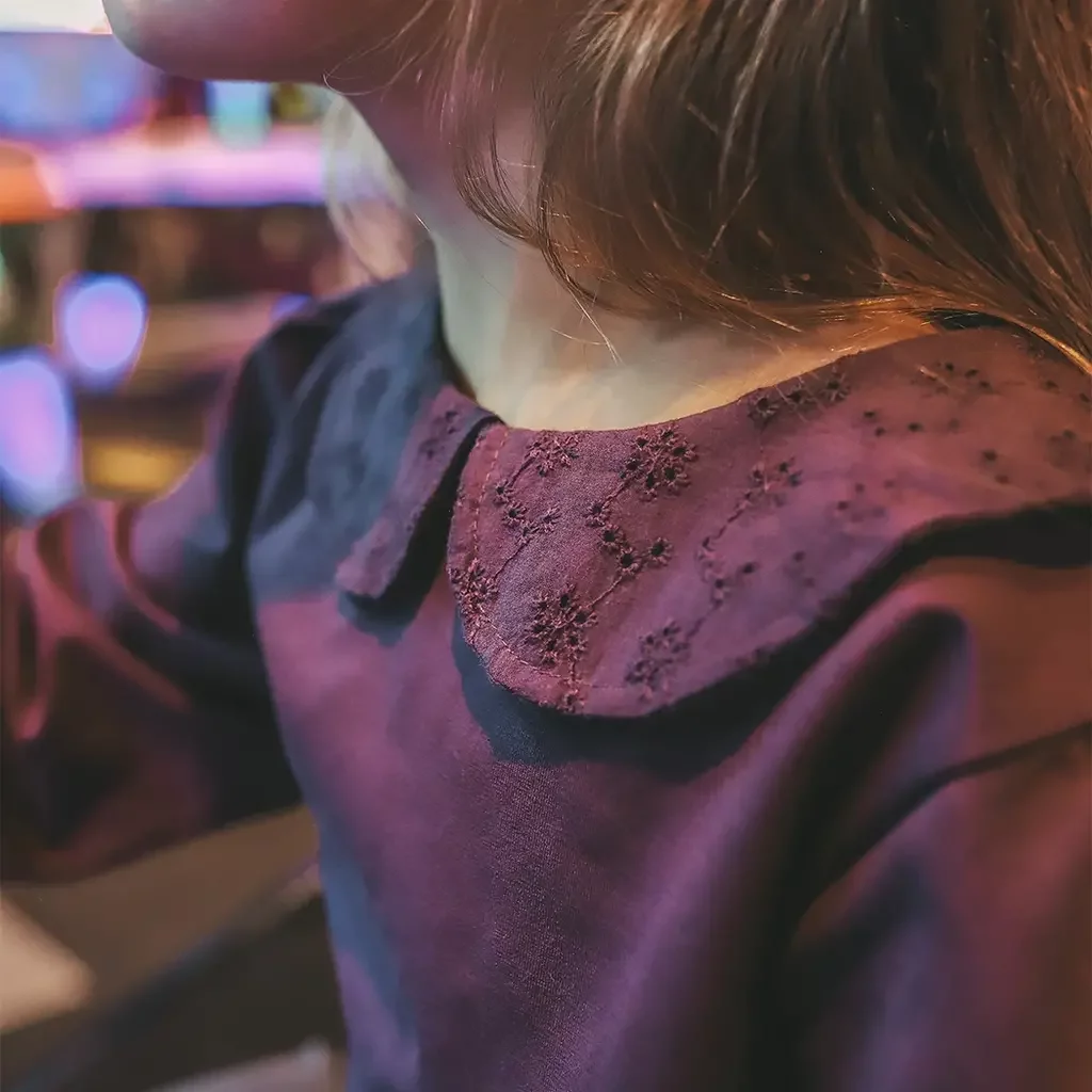 Longsleeve collar (plum perfect)