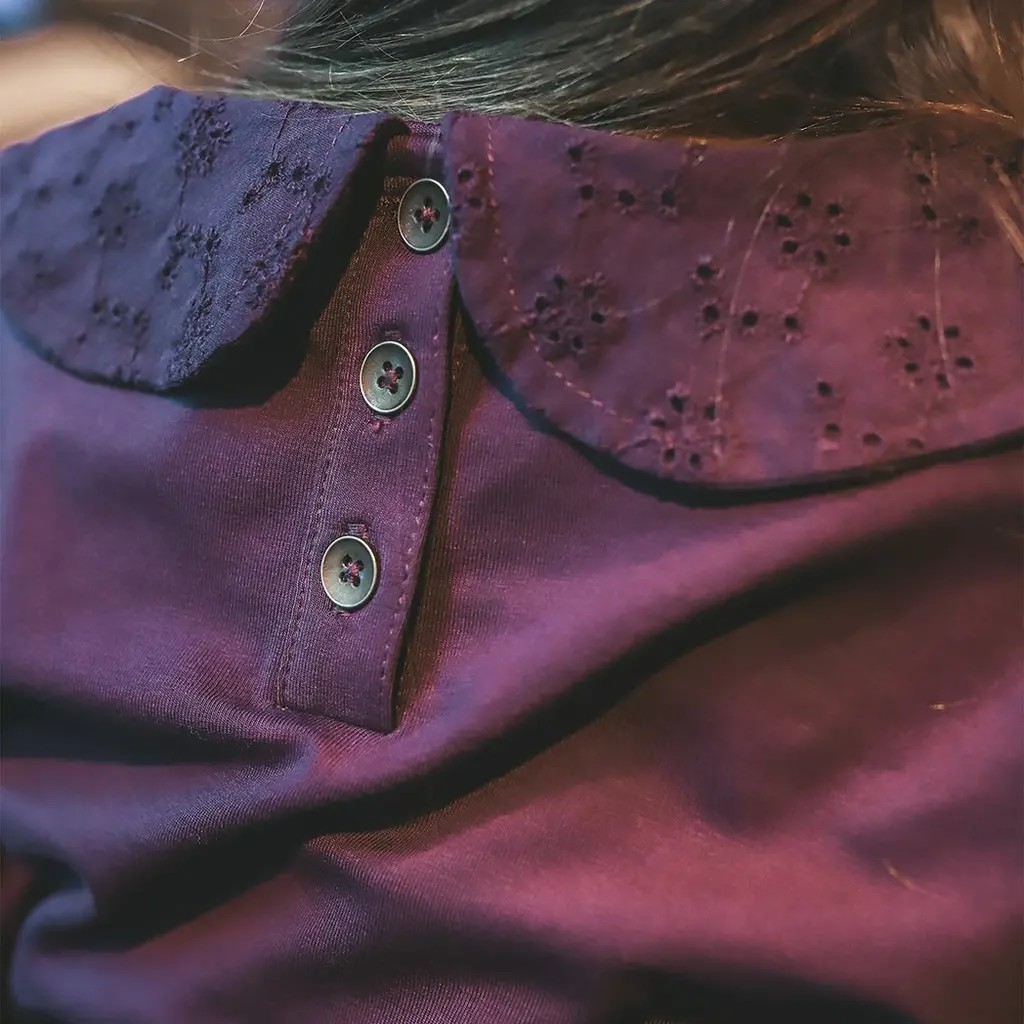 Longsleeve collar (plum perfect)
