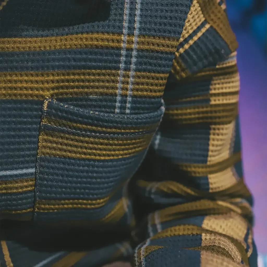 Overhemd waffle (olive branch)