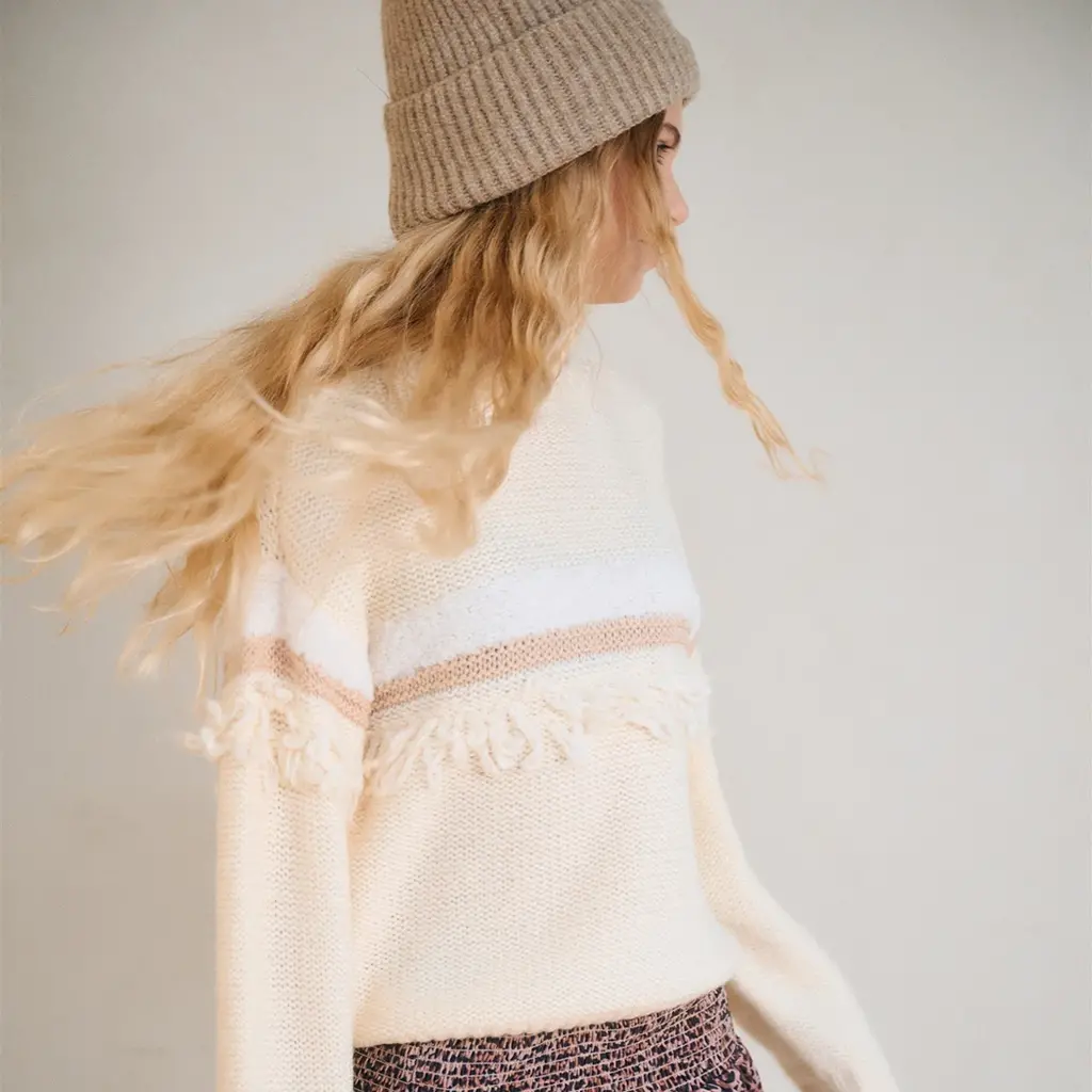 Trui Kessy (pearled ivory)