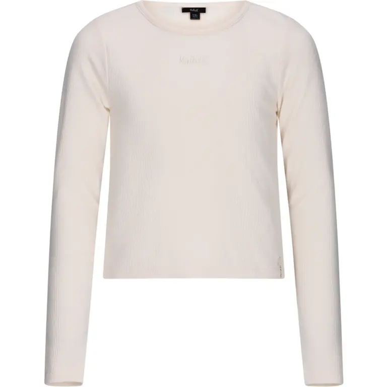 Longsleeve Kobra rib (pearled ivory)