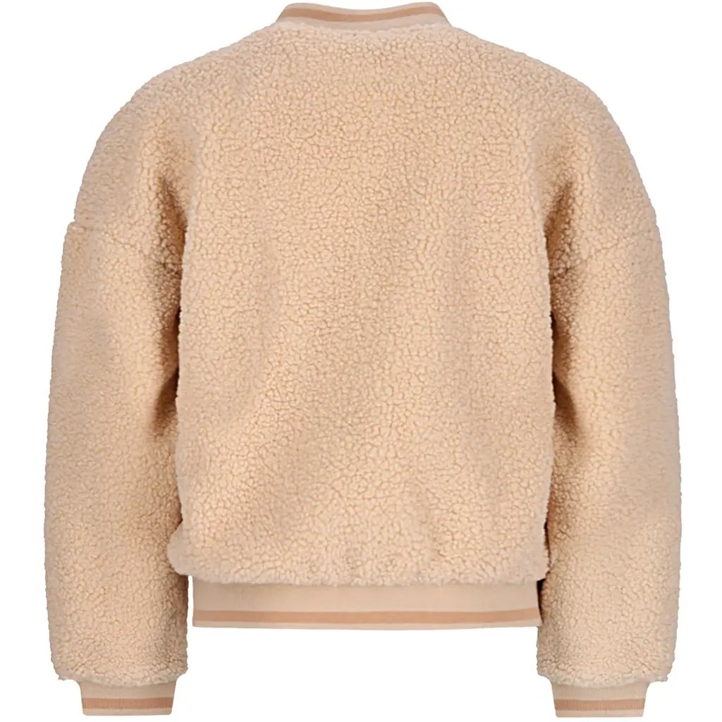 Vestje Darsy teddy (pearled ivory)