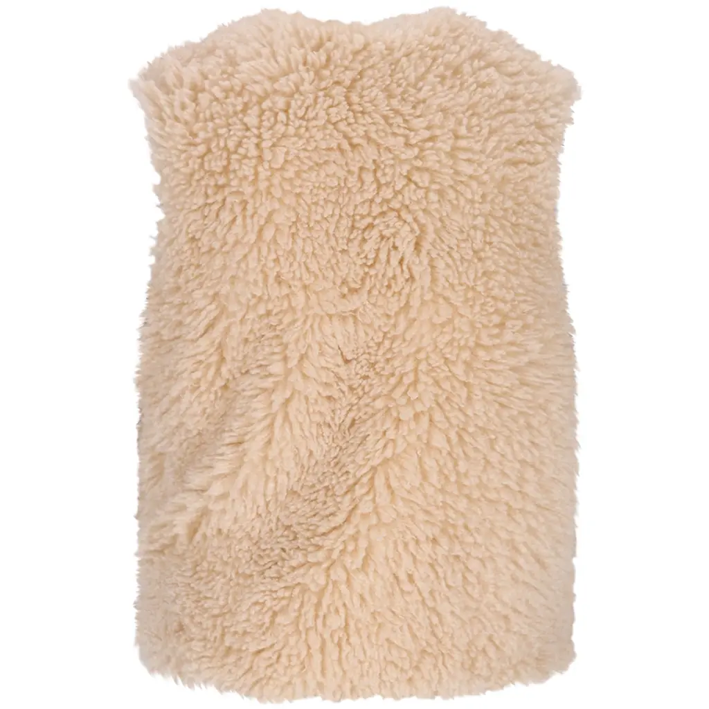 Gilet Kath teddy (pearled ivory)
