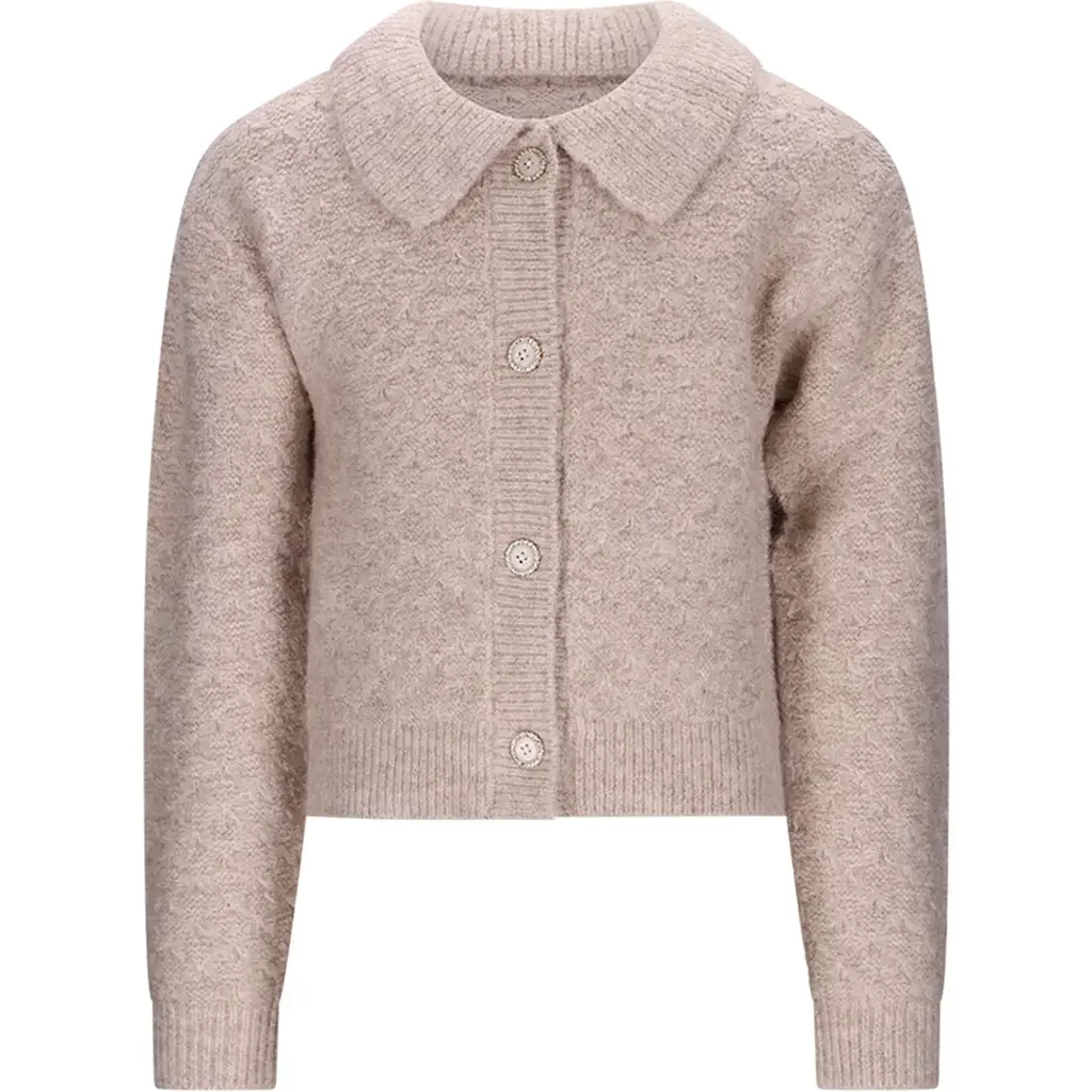 Gebreid vestje Omsky (hearts of gold)