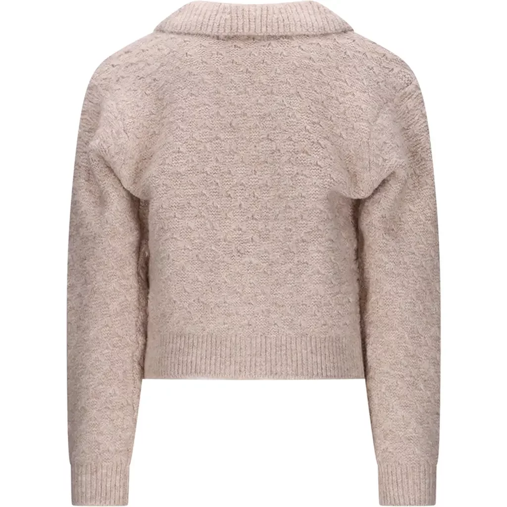 Gebreid vestje Omsky (hearts of gold)