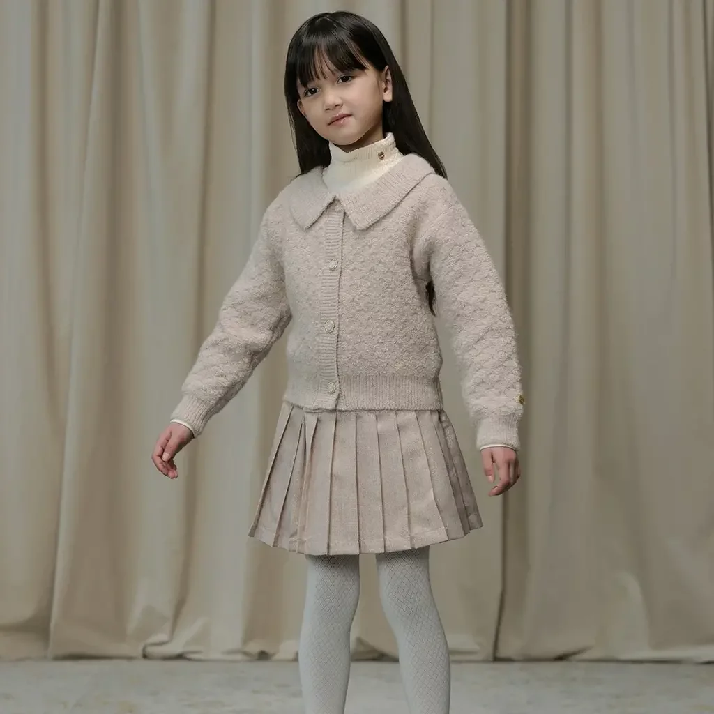 Gebreid vestje Omsky (hearts of gold)