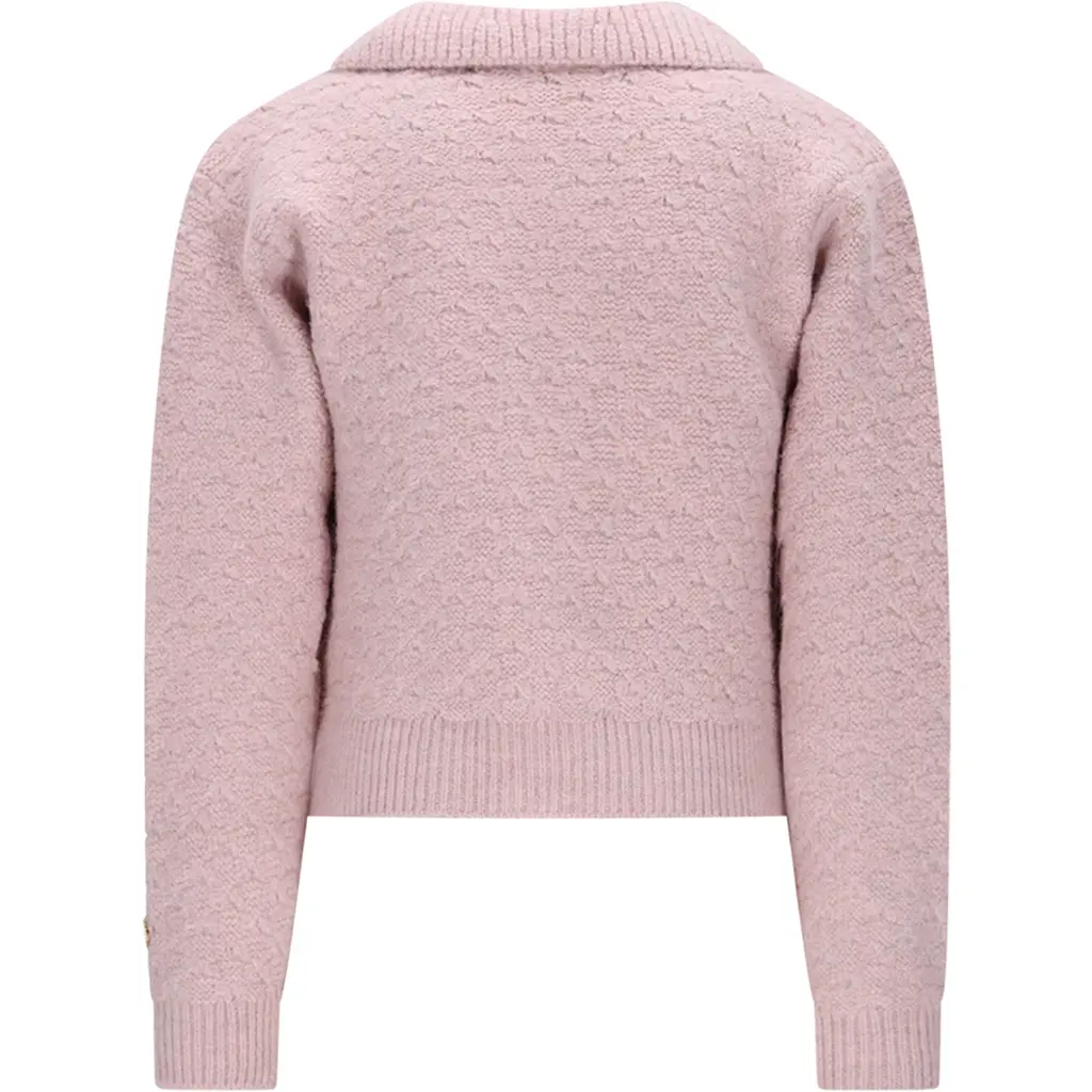 Gebreid vestje Omsky (sweet cerise)