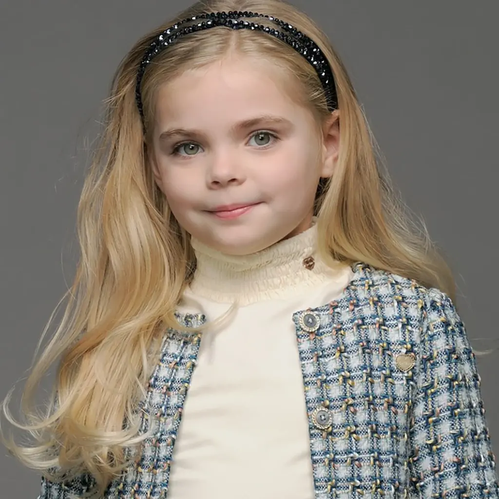 Diadeem/haarbandje Royal (in the navy)