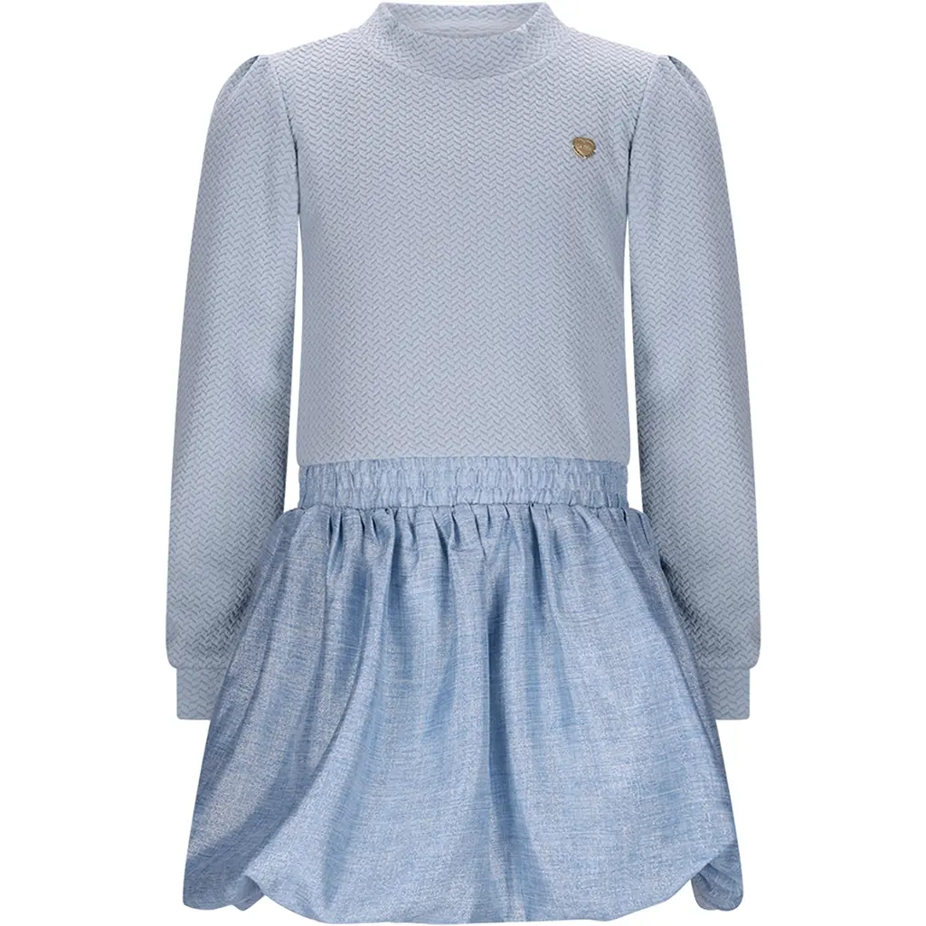 Jurk Salloon glitter (blue notes)