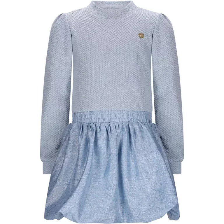 Jurk Salloon glitter (blue notes)