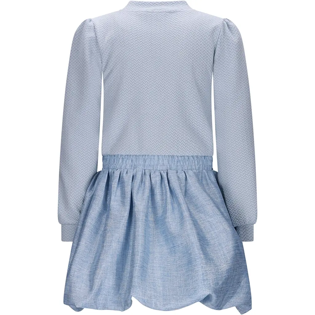 Jurk Salloon glitter (blue notes)