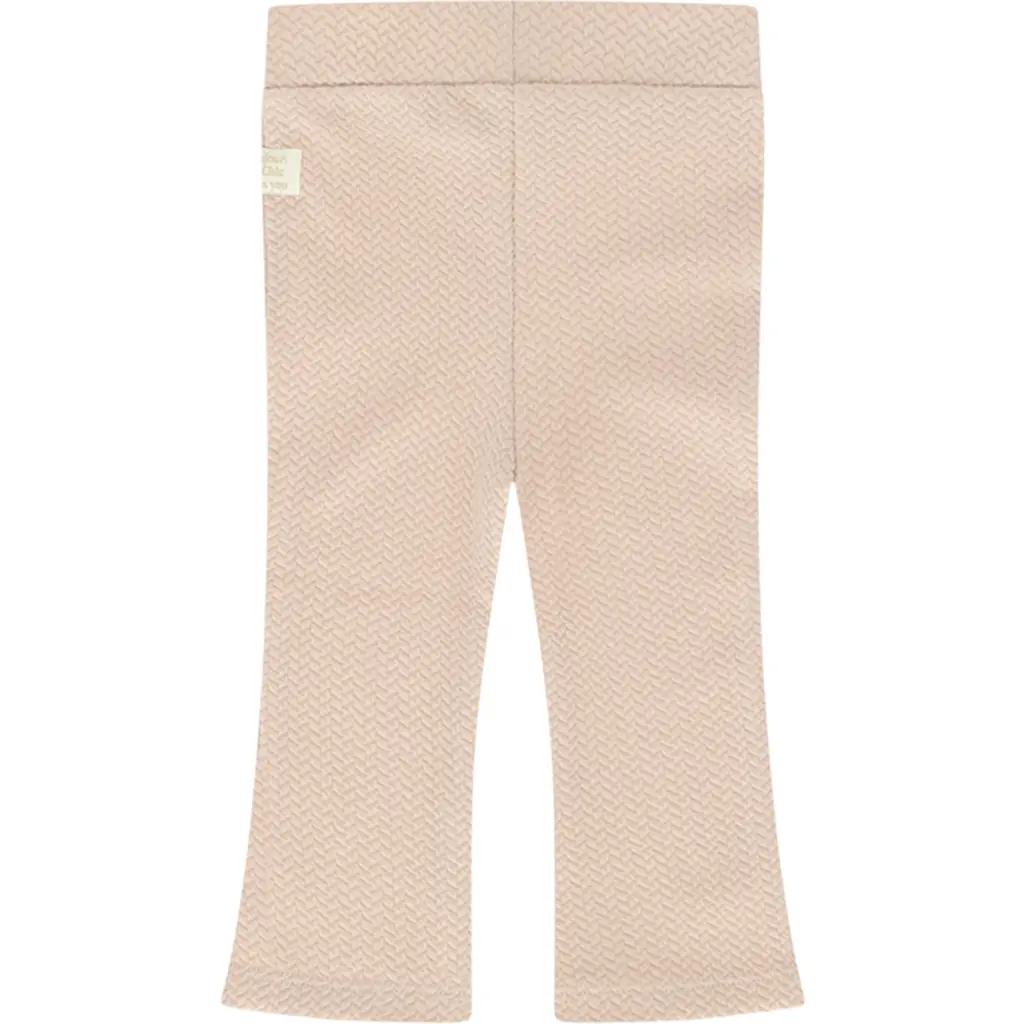 Legging Dabsy flared (café au lait)