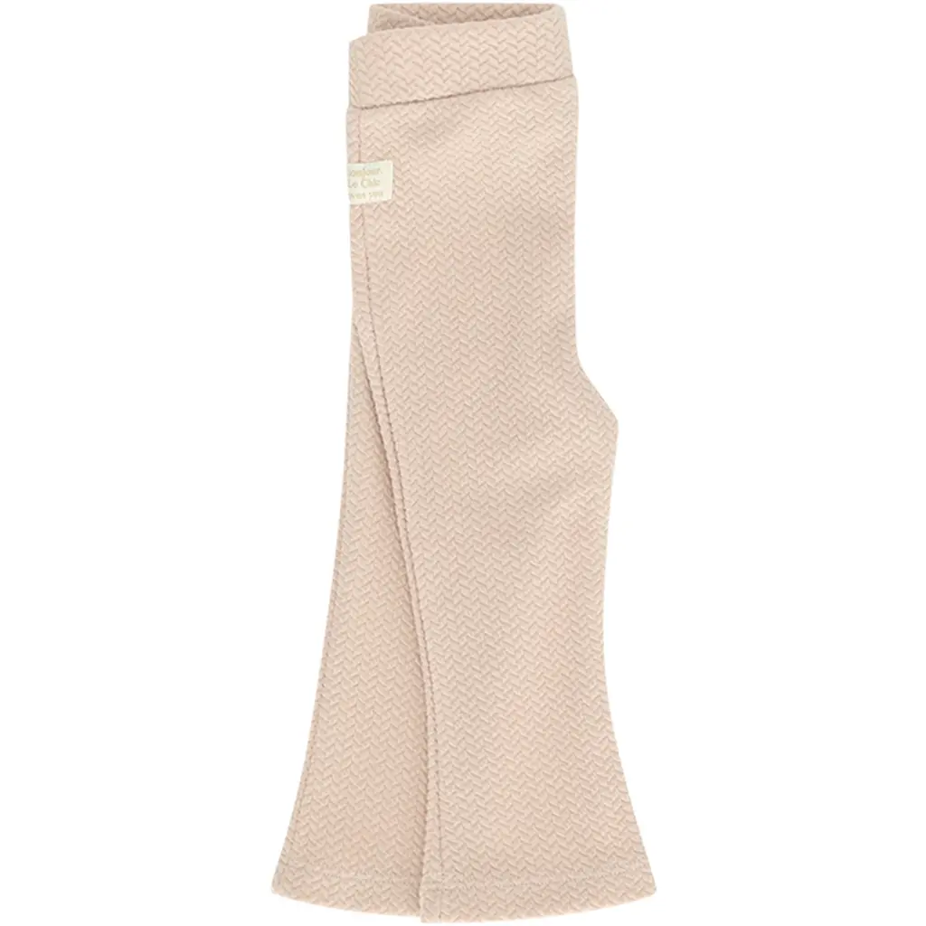 Legging Dabsy flared (café au lait)