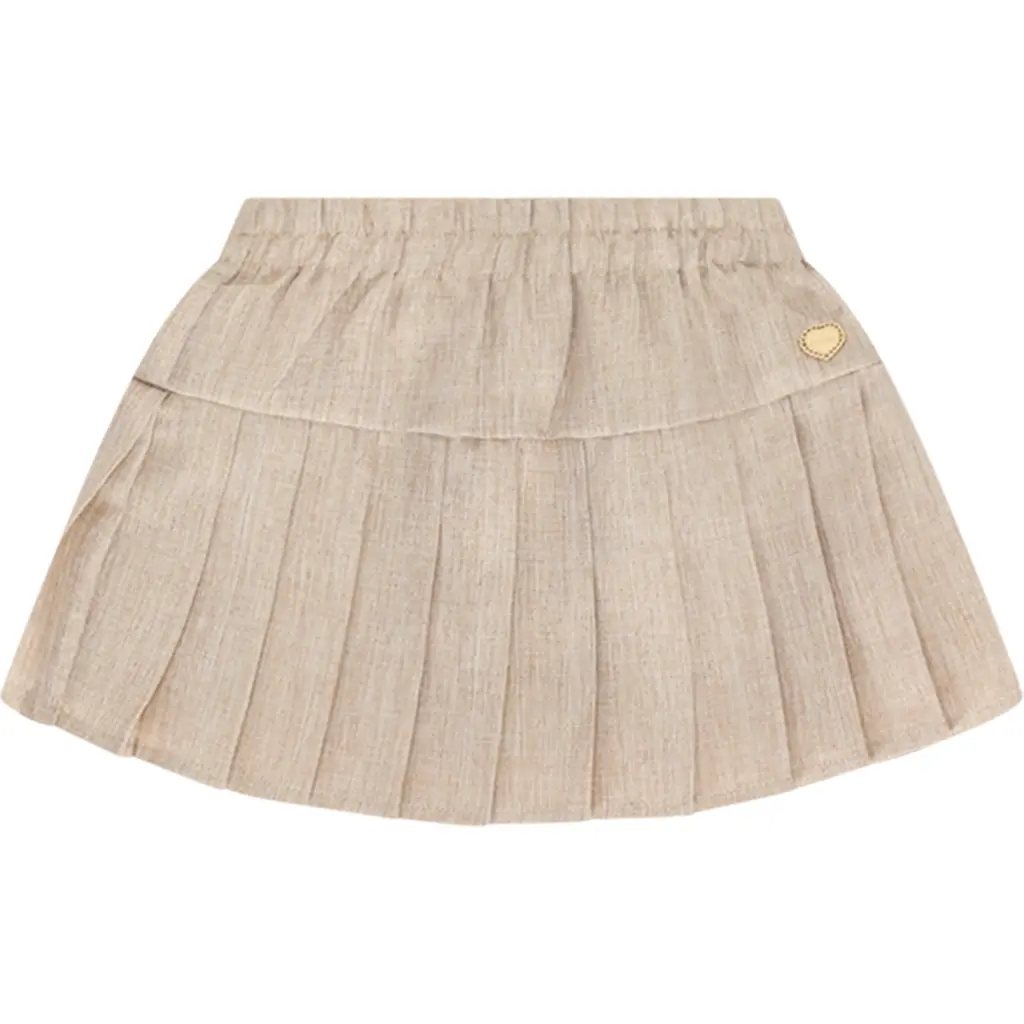 Rokje Twibby glitter (hearts of gold)