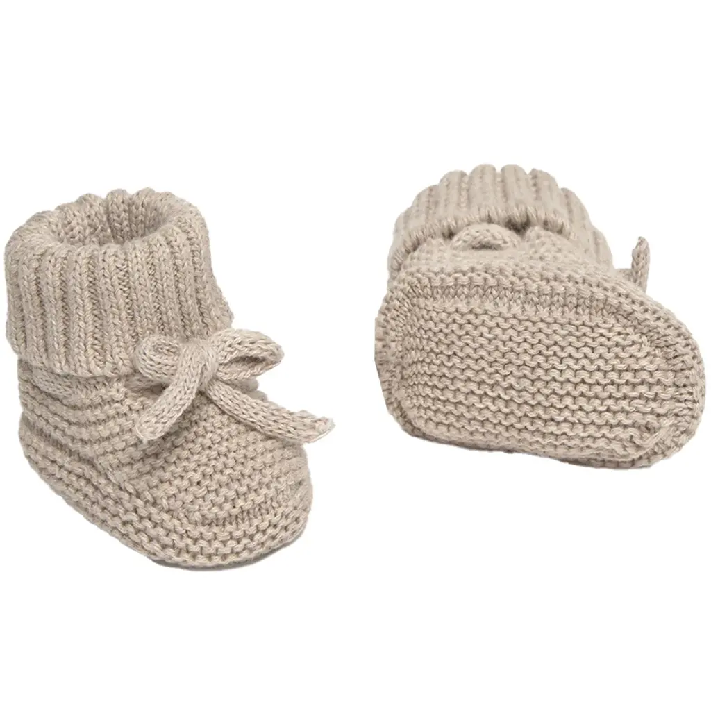 Gebreide slofjes (dune vig)