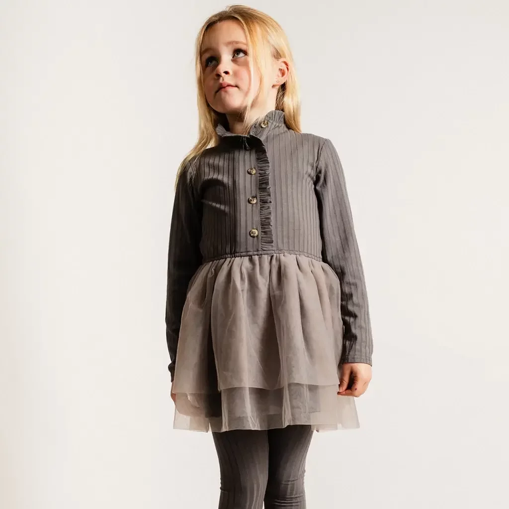 Jurk Marly (grey steel)