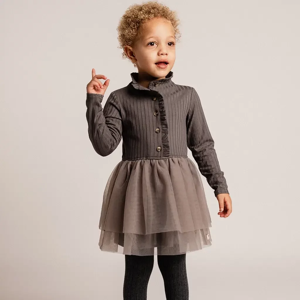 Jurk Marly (grey steel)