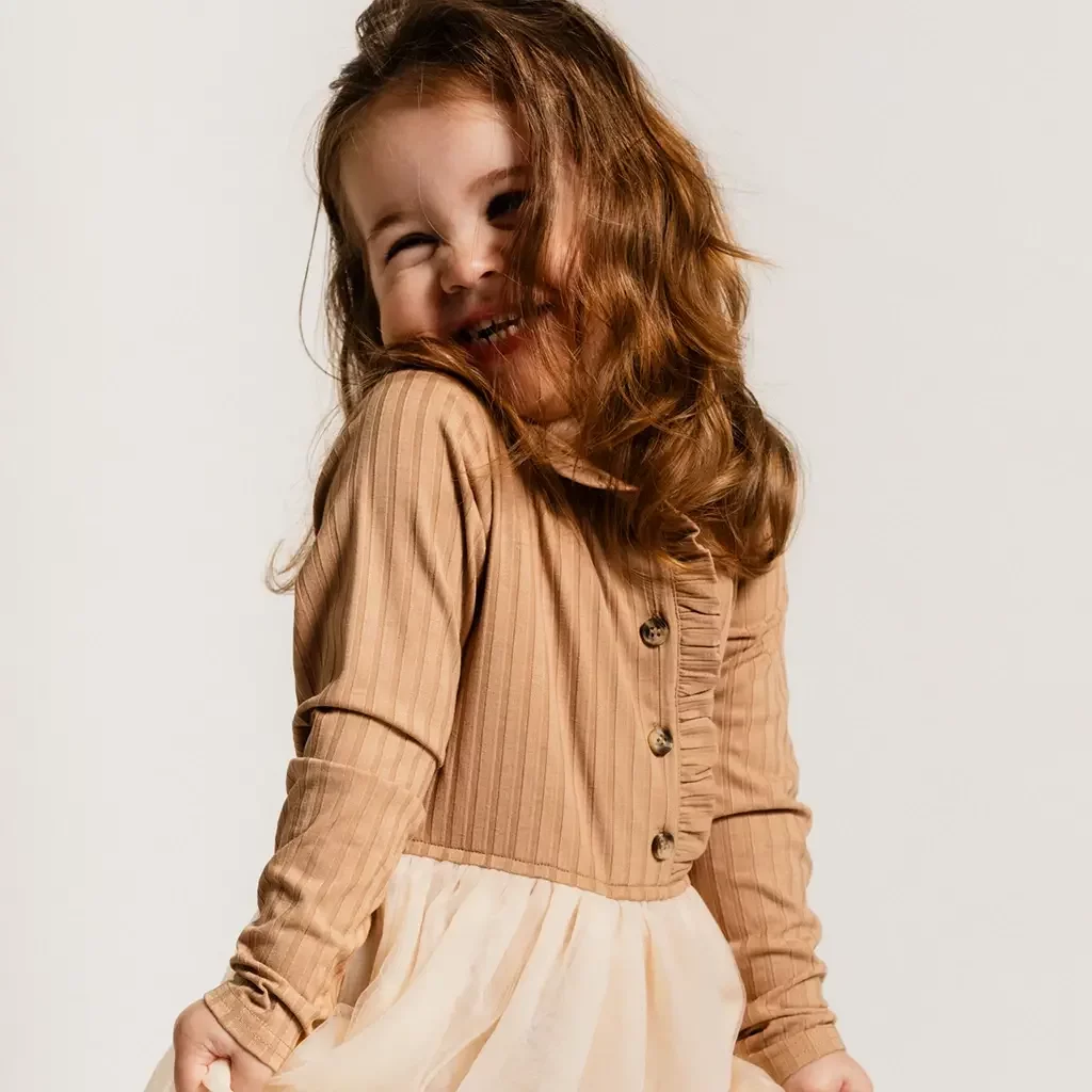 Jurk Marly (peach almond)