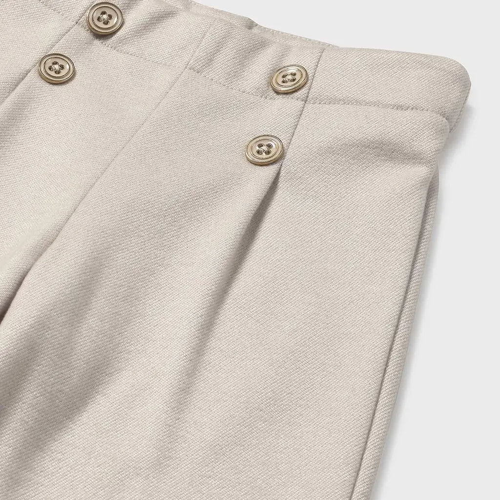 Broekje wide fit (stone)