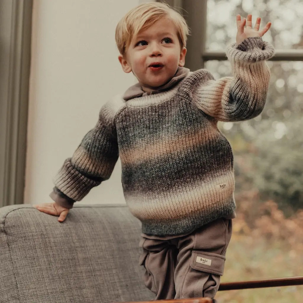 Trui Bern (grey melange multicolor)