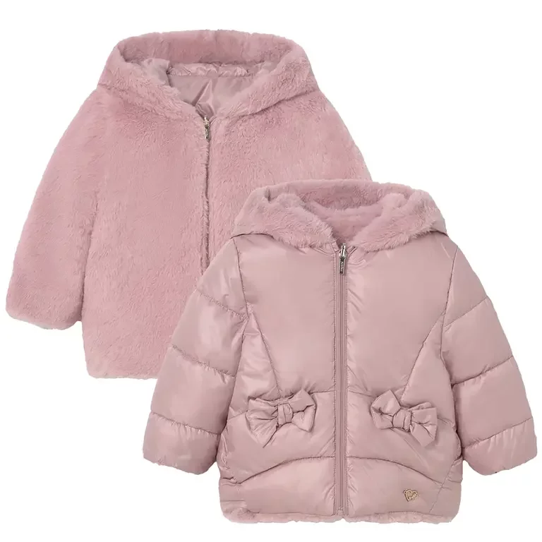 Winterjasje REVERSIBLE (crystal)