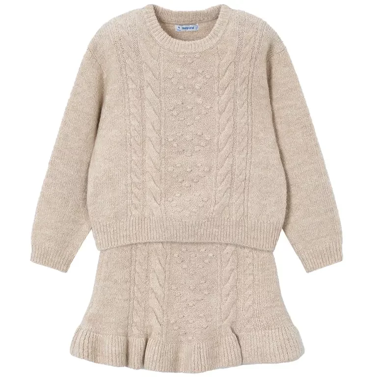 Tweedelige set (sesame)