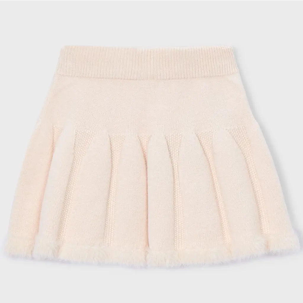 Gebreid rokje (almond)