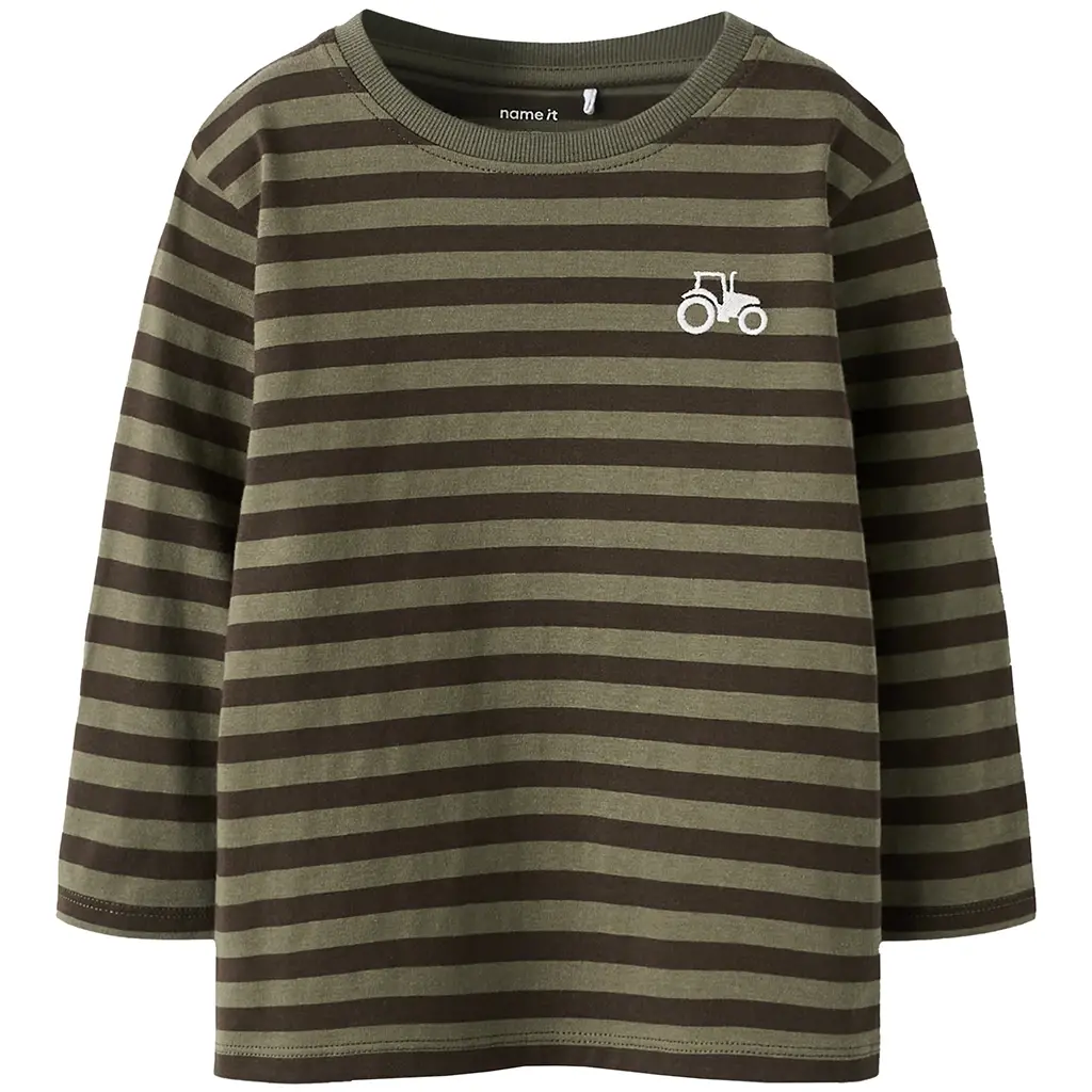 Longsleeve Nelson (dusty olive)