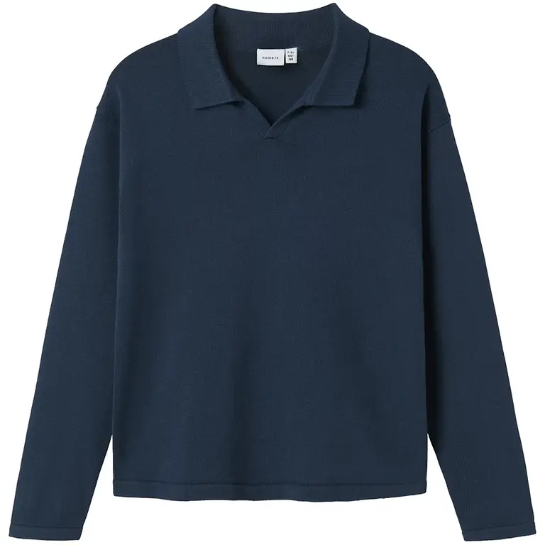 Gebreide polo Modelas (insignia blue)