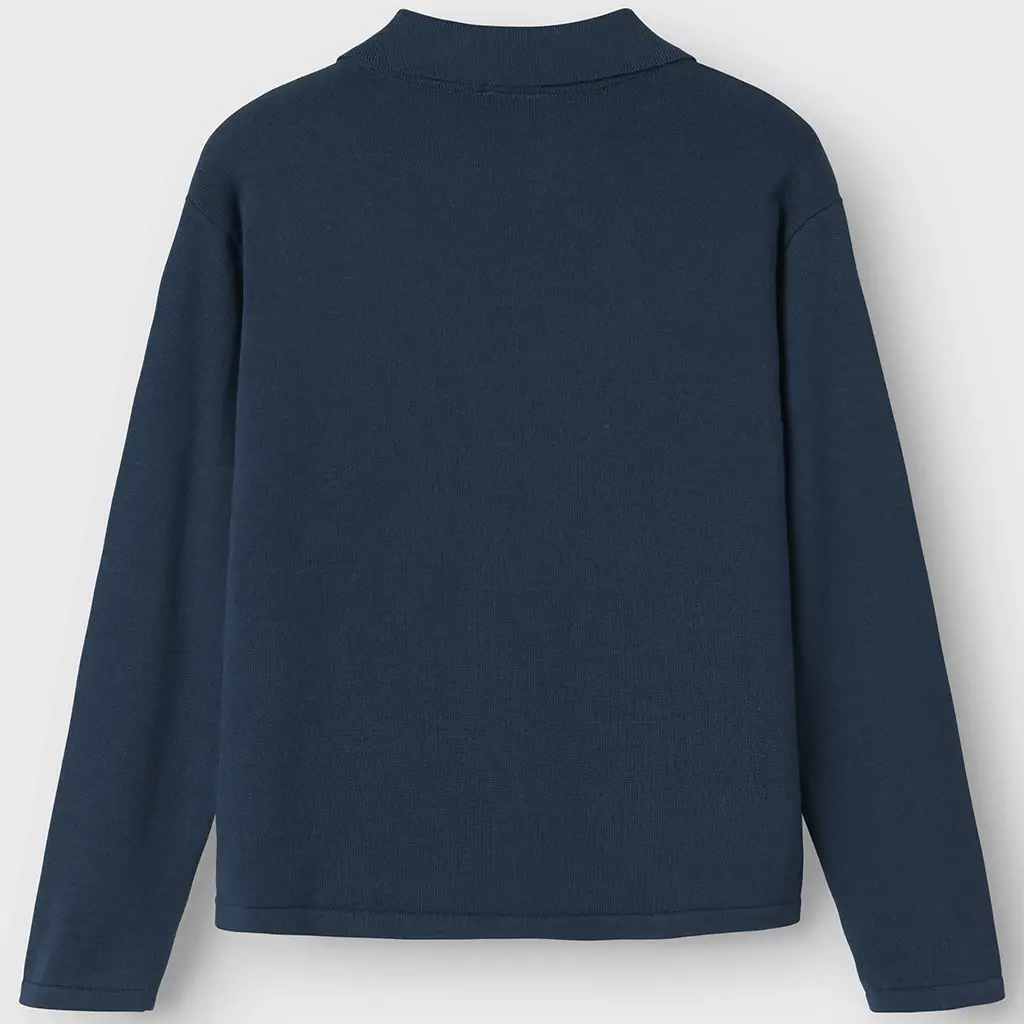 Gebreide polo Modelas (insignia blue)