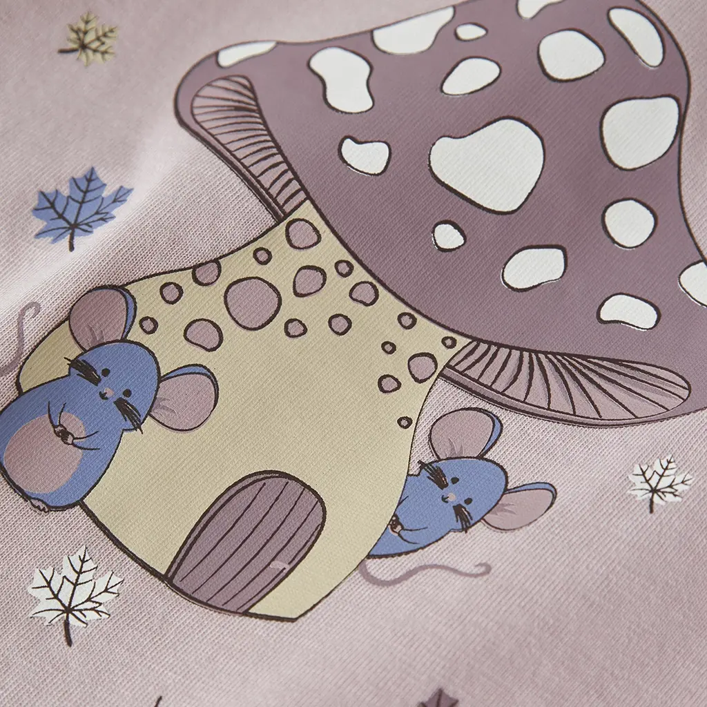 Longsleeve Veen (burnished lilac mushroom)