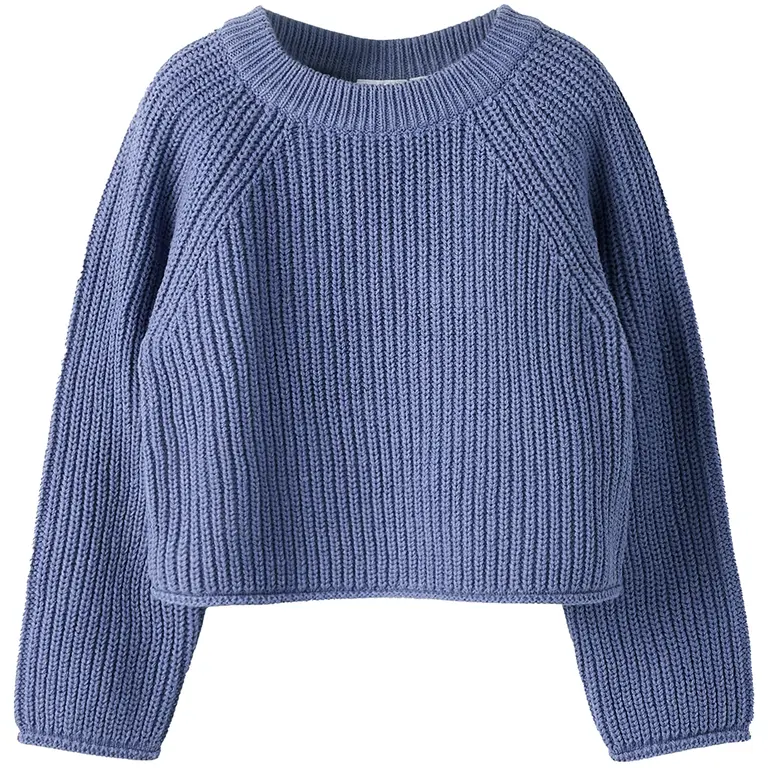 Gebreide trui Venja (blue ice)