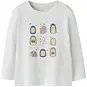 Name It Longsleeve Veen (bright white hedgehogs)